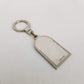 Authentic Louis Vuitton Silver-tone Luggage Tag Bag Charm