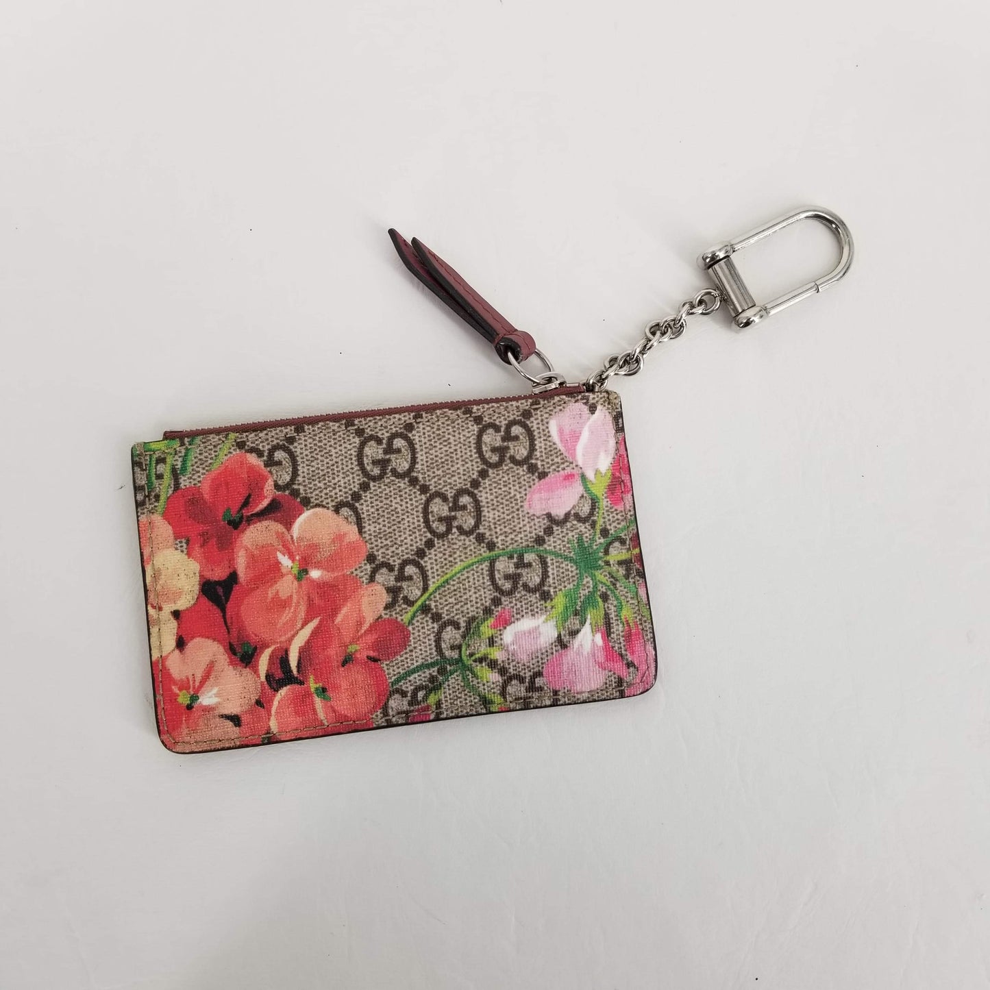 Authentic Gucci Blooms Key Pouch
