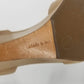 Authentic Celine Beige Ankle Strap Wedges
