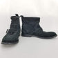 Authentic Burberry Black Suede Booties Women's Size 37 / 7