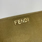 Authentic Fendi Gold Leather Wallet