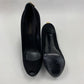 Authentic Louis Vuitton Black Suede Oh Really Peep Toe Pumps