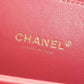Authentic Chanel Small Red Filigree Vanity