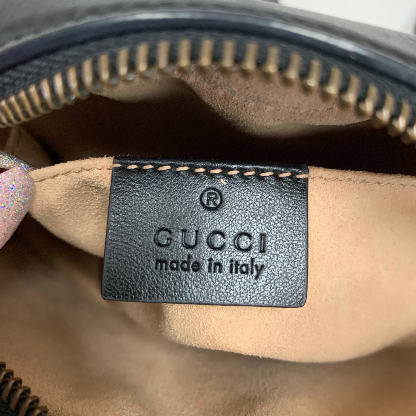 Gucci Black Mini Marmont Camera Bag