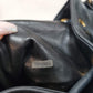 Authentic Chanel Black Leather Bucket