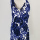 Authentic Milly Blue/White Sleeveless Dress Sz 8