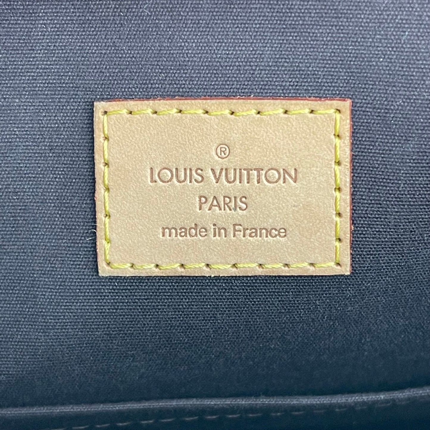 Authentic Louis Vuitton Amarante Vernis Alma PM