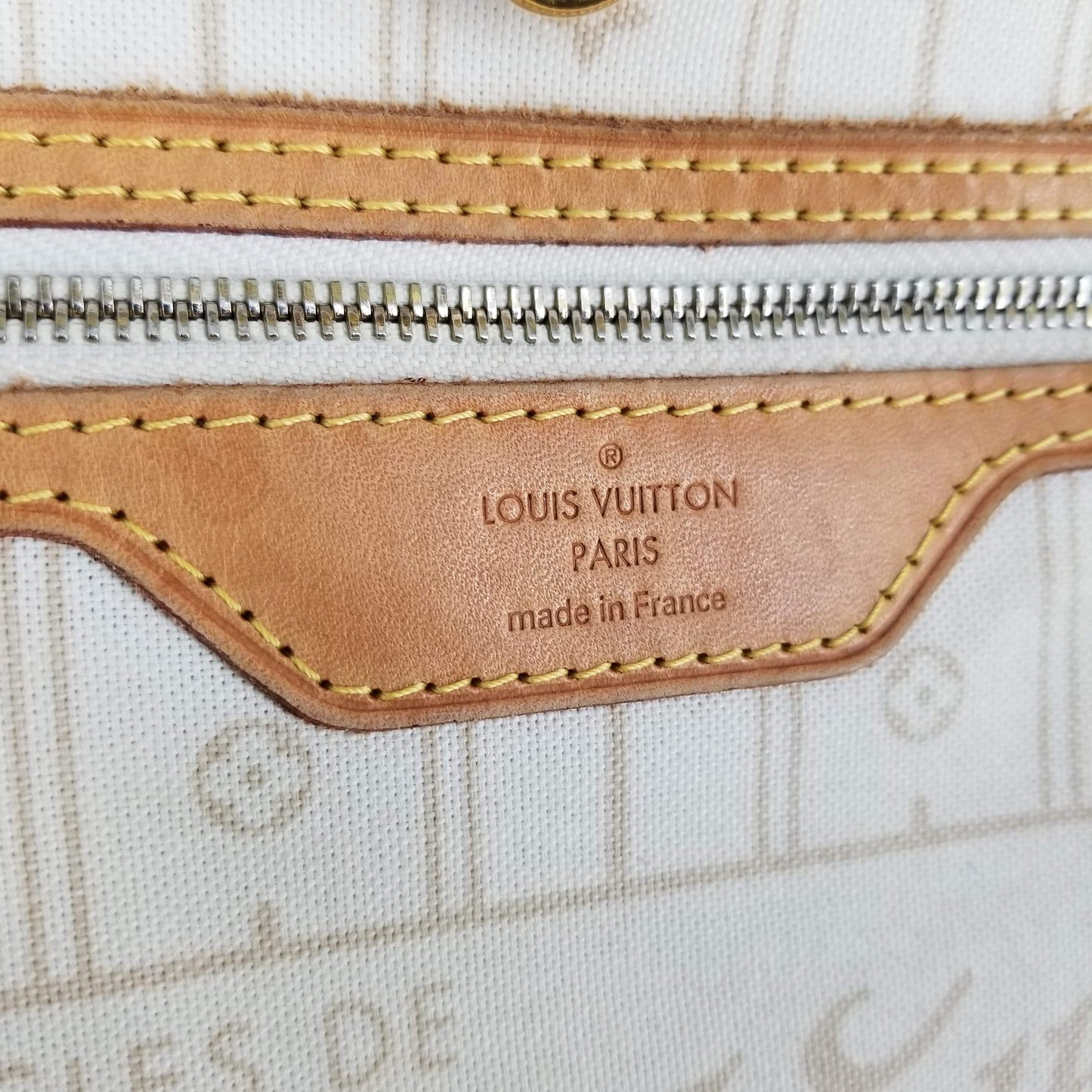 Authentic Louis Vuitton Damier Azure Neverfull MM