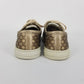 Authentic Gucci Gold Sneakers