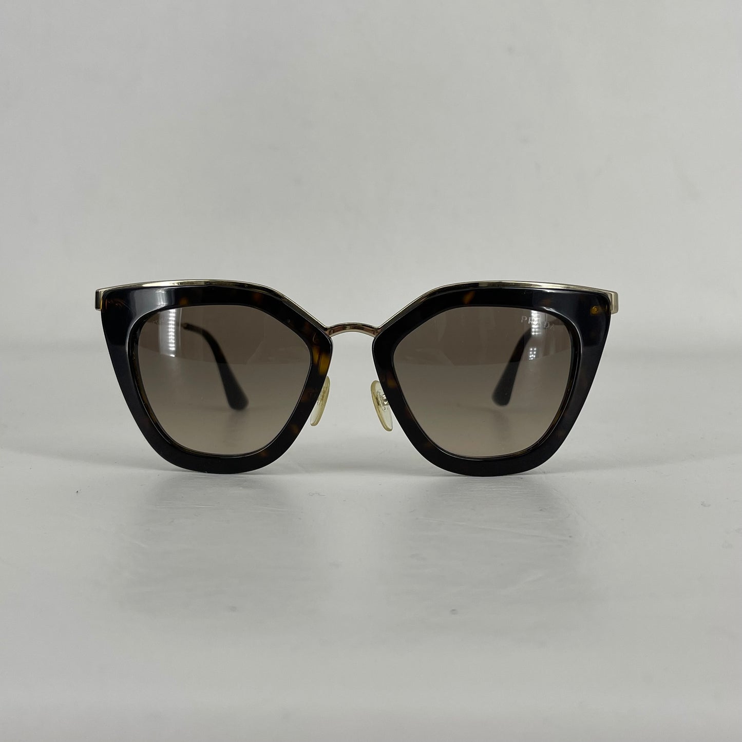 Authentic Prada Tortoiseshell Cat Eye Sunglasses SPR535