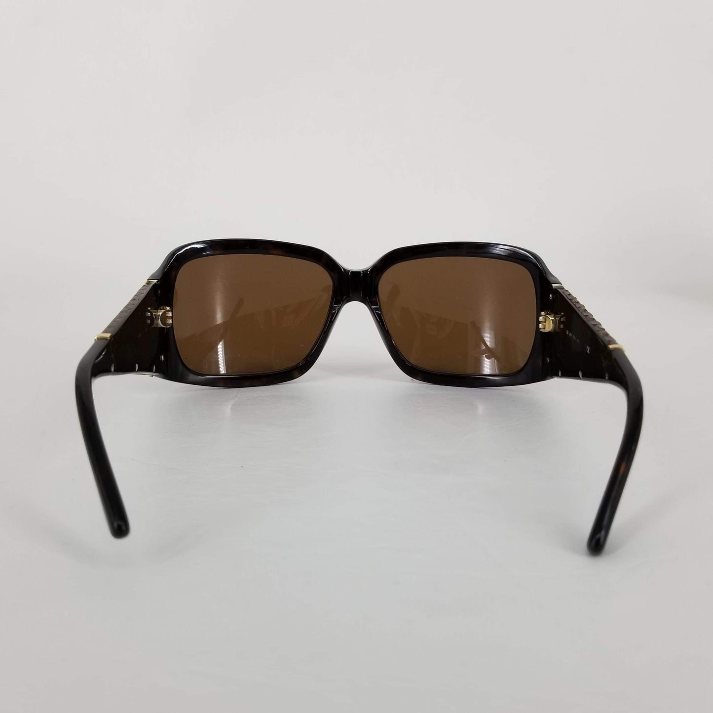 Authentic Jimmy Choo Snakeskin Trim Sunglasses
